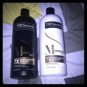 Tresemme Moisture Rich shampoo and conditioner